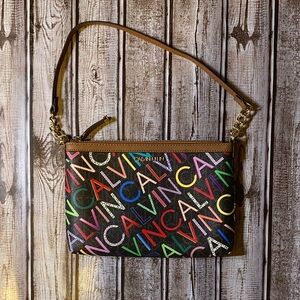 Calvin Klein Colorful Logo Shoulder Bag